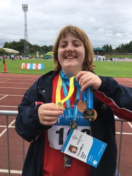 Team GB Special Olympics competitor